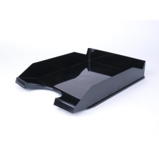 VICTORIA Irattálca, műanyag, VICTORIA, fekete irattálca