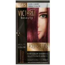  VICTORIA Keratin Therapy Hajszínező Sampon 40ml &#8211; Sötét Cseresznye hajfesték, színező