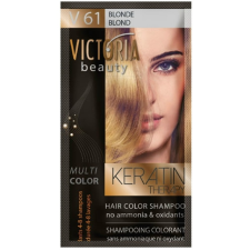 VICTORIA Keratin Therapy Hajszínező Sampon 40ml - V61 Szőke sampon