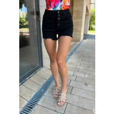 Victoria Moda Női rövid farmernadrág - Fekete - S női rövidnadrág