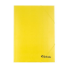 VICTORIA OFFICE Gumis mappa, karton, A4, VICTORIA OFFICE, sárga