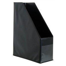 VICTORIA OFFICE Iratpapucs, PVC, 95 mm, VICTORIA OFFICE, fekete