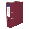VICTORIA OFFICE Iratrendező, 75 mm, A4, PP/karton, VICTORIA OFFICE, "Basic", bordó