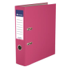 VICTORIA OFFICE Karos iratrendező, VICTORIA Basic, A4, 75 mm, PP/karton, rózsaszín