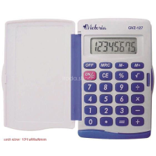 VICTORIA OFFICE Zsebszámológép, 8 számjegy, VICTORIA OFFICE, &quot;GVZ-127&quot; számológép
