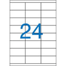 VICTORIA PAPER Etikett, univerzális, 70x35 mm, VICTORIA PAPER, 2400 etikett/csomag etikett