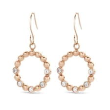  Victoria Rose gold színű karika fülbevaló fülbevaló