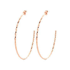 VICTORIA Rose gold színű karika fülbevaló fülbevaló