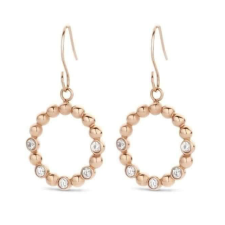  Victoria Rose gold színű karika fülbevaló fülbevaló