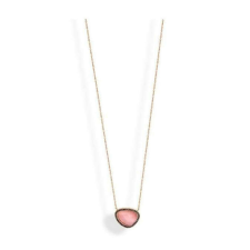 VICTORIA Rose gold színű rózsaszín köves nyaklánc nyaklánc
