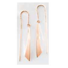 VICTORIA rose gold színű szablya fülbevaló fülbevaló