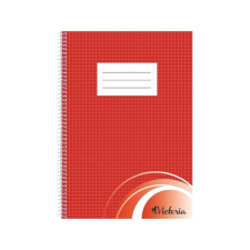 VICTORIA Spirálfüzet, A4, kockás, 70 lap, VICTORIA füzet