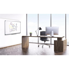 VICTORIA VISUAL Fehértábla, mágneses, zománcozott, 100x200 cm, alumínium keret, VICTORIA VISUAL mágnestábla