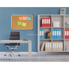 VICTORIA VISUAL Parafatábla, 60x90 cm, alumínium keret, VICTORIA VISUAL parafatábla