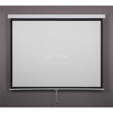 VICTORIA VISUAL Vetítővászon, fali, rolós, 1:1, 180x180cm, VICTORIA VISUAL vetítővászon
