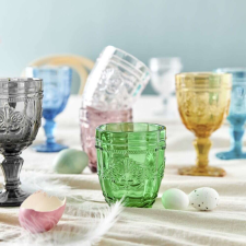 VICTORIAN vizes pohár, átlátszó 250ml üdítős pohár