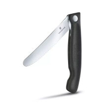  VICTORINOX Swiss Classic összecsukható paradicsomszeletelő kés fekete zsebkés, svájci bicska (6.7803.FB) horgászkés