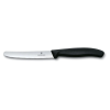 Victorinox Swiss Classic paradicsomszeletelő kés (11 cm) 2 részes, fekete