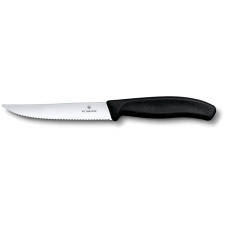 Victorinox Swiss Classic Steak & Pizza, 12 cm, fekete kés és bárd