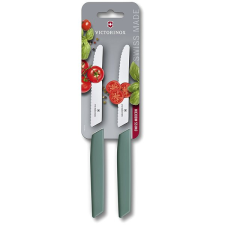 Victorinox Swiss Modern Paradicsomszeletelő kés szett - 2 db, zsályazöld kés és bárd