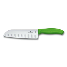 Victorinox V-6.85 26.17L4B Santoku rozsdamentes acél kés 17cm - Zöld konyhai eszköz