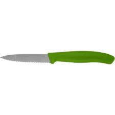Victorinox Zöldség kés, SwissClassic Zöld Victorinox 6.7636.L114 (6.7636.L114) tányér és evőeszköz
