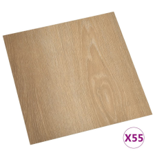 VID 55 db barna öntapadó PVC padlólap 5,11 m² járólap
