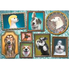 Vidám kutyák puzzle - 1000 darabos puzzle, kirakós