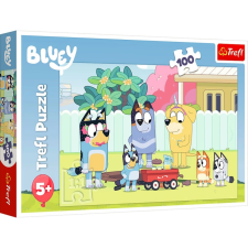  Vidám világ Bluey 100 darabos puzzle puzzle, kirakós