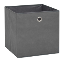 vidaXL 10 db szürke, nem szőtt tárolódoboz 32 x 32 x 32 cm bútor