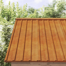 vidaXL 12 db szürke időjárásálló acél tetőpanel 80x44 cm építőanyag