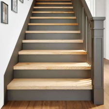 vidaXL 12 db tömör tölgyfa lépcsőfokok kezeletlen 100x30x2 cm építőanyag