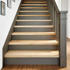 vidaXL 16 db tömör tölgyfa lépcsőfokok kezeletlen 90x25x2 cm építőanyag