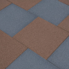 vidaXL 18 db szürke ütéscsillapító gumilap 50 x 50 x 3 cm