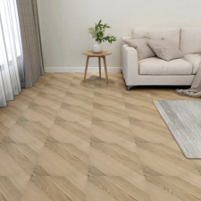 vidaXL 20 db barna csíkos öntapadó PVC padlólap 1,86 m² dekorburkolat