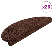 vidaXL 20 db barna lépcsőszőnyeg 65x21x4 cm lakástextília