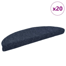 vidaXL 20 db kék öntapadó lépcsőszőnyeg 56 x 17 x 3 cm lakástextília