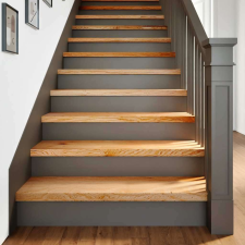 vidaXL 20 db tömör tölgyfa világosbarna lépcsőfokok 100x25x2 cm építőanyag