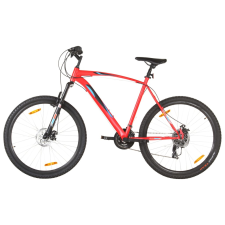 vidaXL 21 sebességes piros mountain bike 29 hüvelykes kerékkel 58 cm mtb kerékpár
