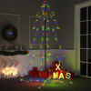 vidaXL 240 LED-es beltéri/kültéri kúp alakú karácsonyfa 118 x 180 cm