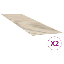 vidaXL 2 db 48 léces ágyrács 70x200 cm ágy és ágykellék