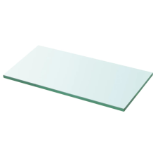 vidaXL 2 db átlátszó üveg paneles polc 20 x 30 cm (3051546) bútor