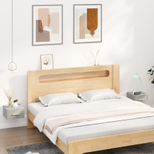 vidaXL 2 db betonszürke falra szerelhető éjjeliszekrény 35x35x20 cm bútor