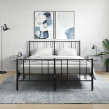 vidaXL 2 db betonszürke falra szerelhető éjjeliszekrény 35x35x20 cm bútor