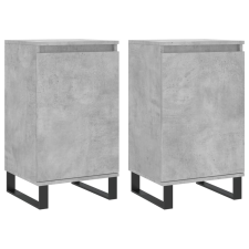 vidaXL 2 db betonszürke műfa tálalószekrény 40 x 35 x 70 cm (831077) bútor