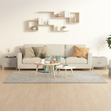 vidaXL 2 db betonszürke szerelt fa dohányzóasztal 50 x 50 x 40 cm bútor