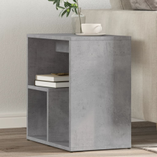 vidaXL 2 db betonszürke szerelt fa kisasztal 50x30x50 cm bútor