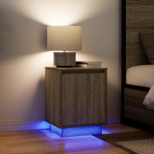 vidaXL 2 db éjjeliszekrények LED világítással 38x34x50 cm bútor