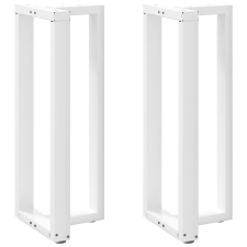 vidaXL 2 db fehér acél bárasztal lábak T-alakú 40x35x(101-102) cm bútor