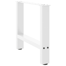 vidaXL 2 db fehér acél dohányzóasztal lábak 42×50 cm bútor